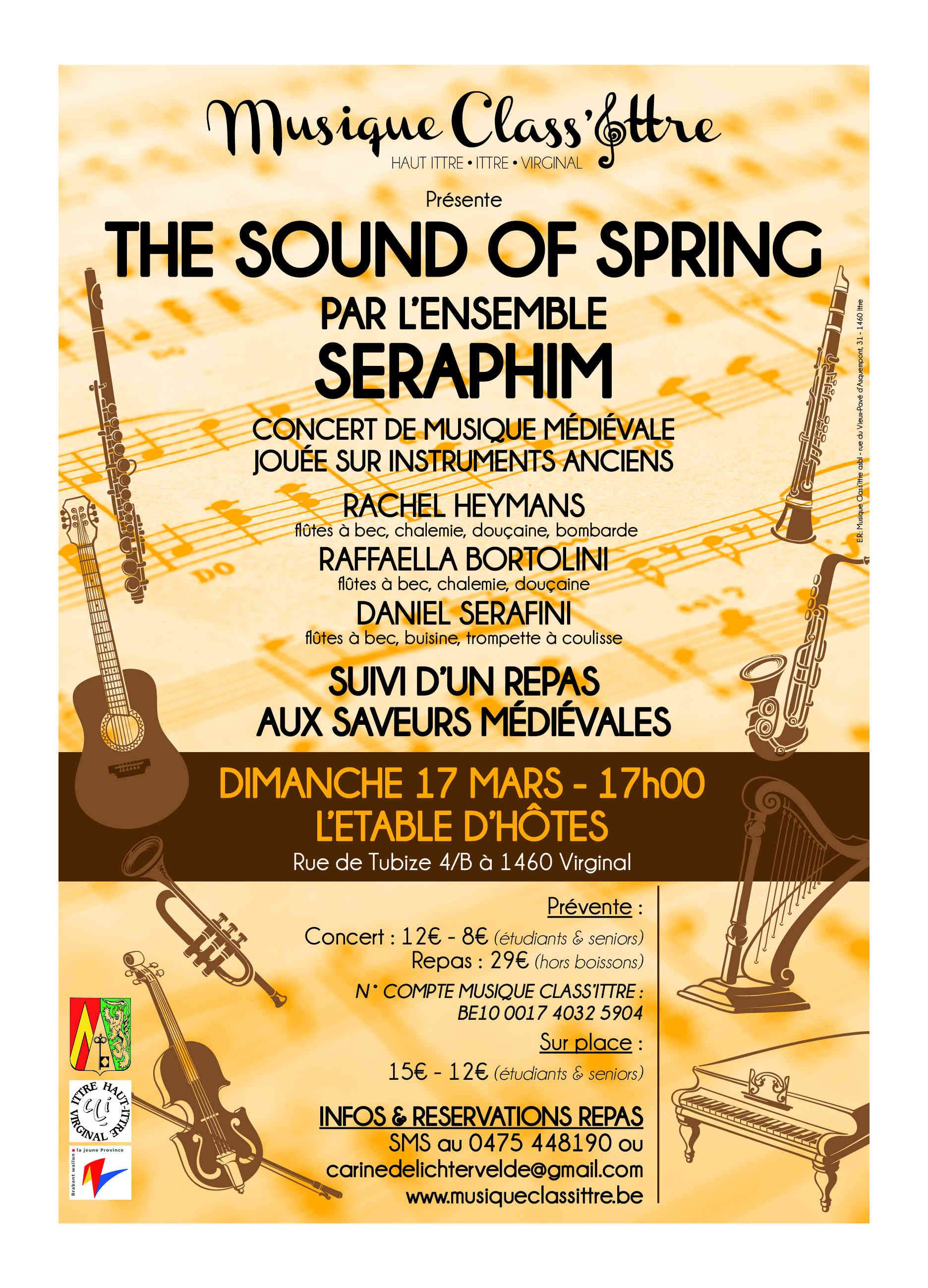 Séraphim, Musique médiévale