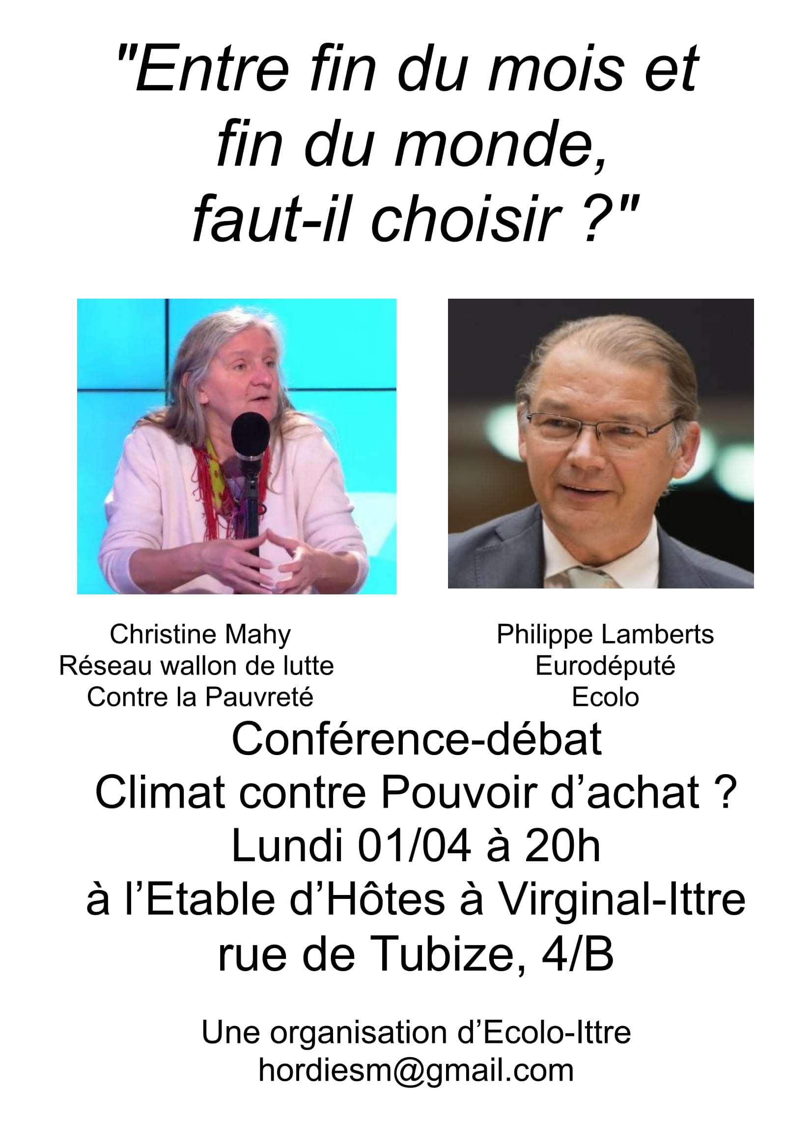 Conférence-débat :